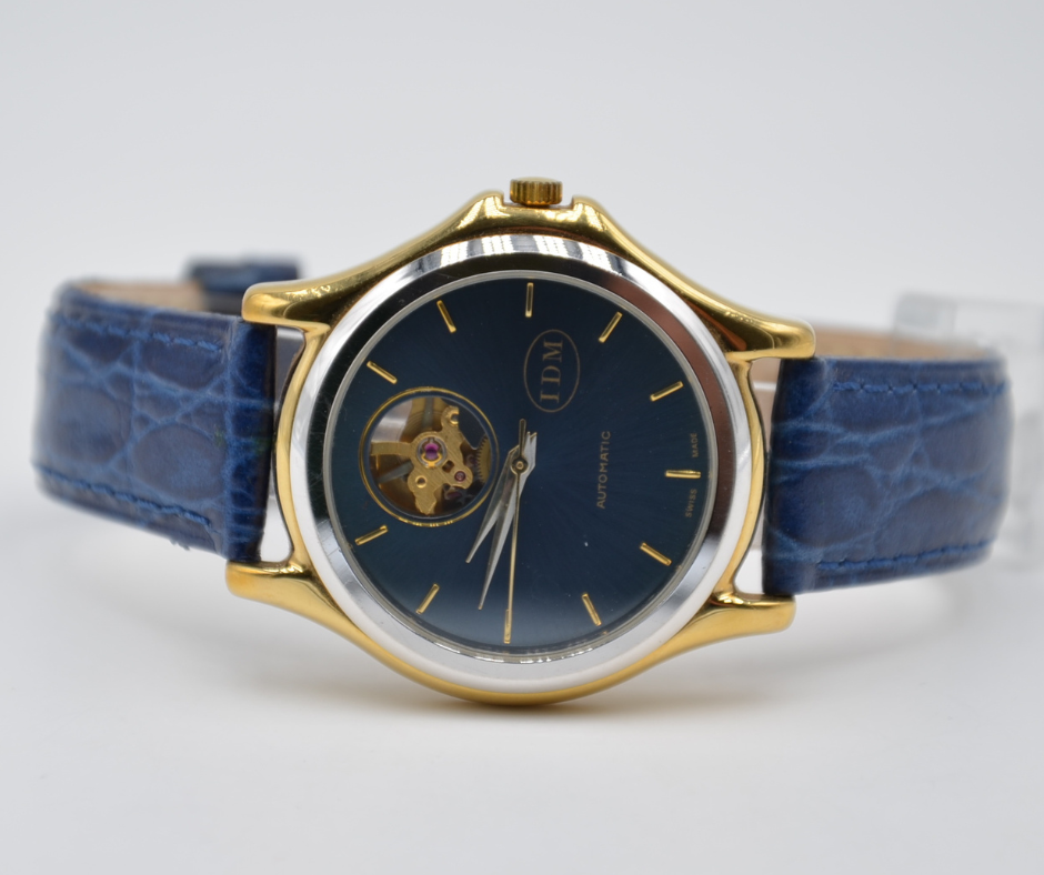 Orologio automatico IDM cobalto